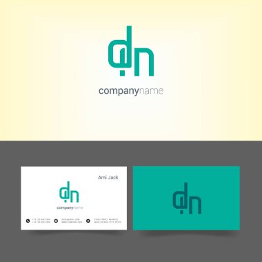 şirket logosu ile kartvizit şablonları