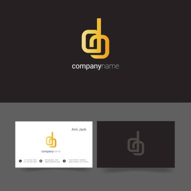 şirket logosu ile kartvizit şablonları