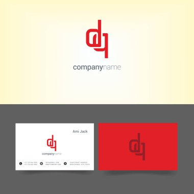 şirket logosu ile kartvizit şablonları