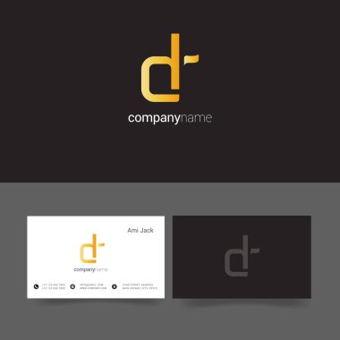şirket logosu ile kartvizit şablonları