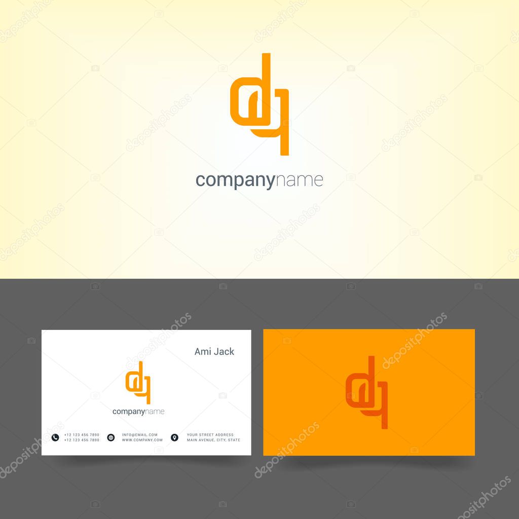 company logo with business card templates