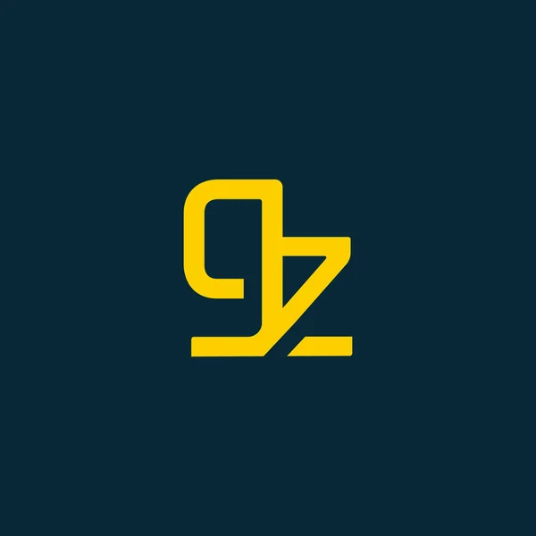 Łączenie listów logo — Wektor stockowy