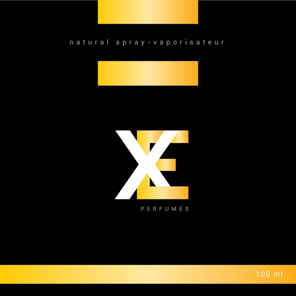 Logo de la lettre X & E — Image vectorielle