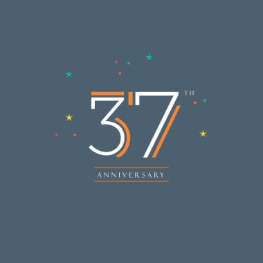 37 yıldönümü logosu 
