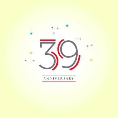 39 yıldönümü logosu 