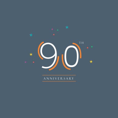 90'ıncı yıldönümü logosu