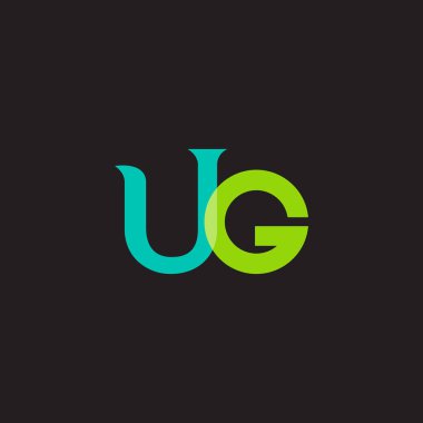 Tasarım bağlı logosunun Ug