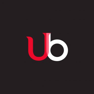 Tasarım bağlı logosunun Ub