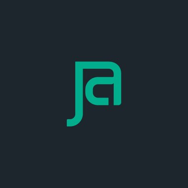 Tasarım bağlı logosunun Ja