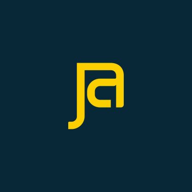 Tasarım bağlı logosunun Ja