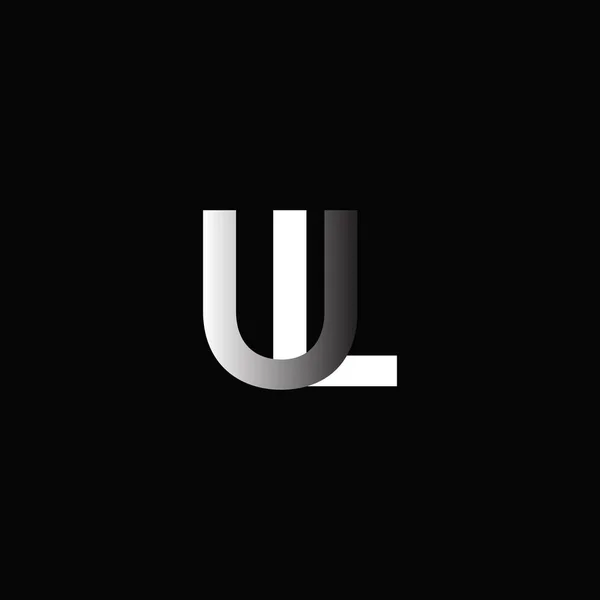 Projekt logo połączonych Ul — Wektor stockowy