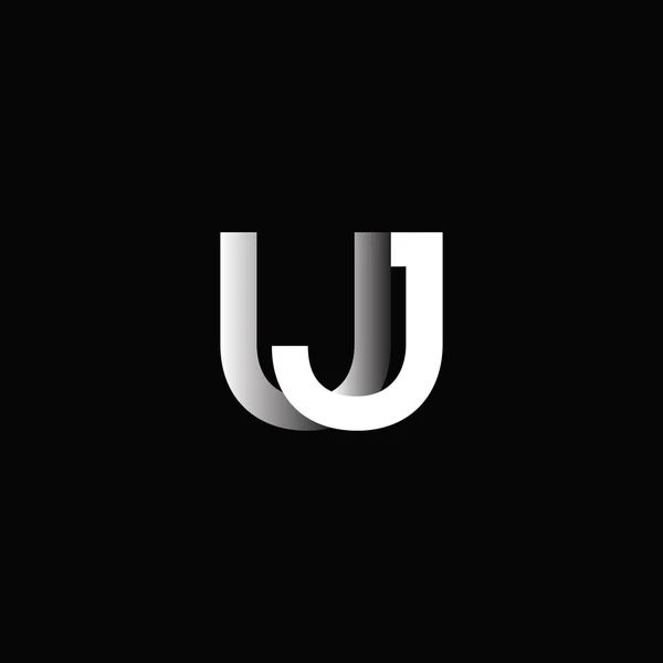 Projekt logo połączonych Uj — Wektor stockowy
