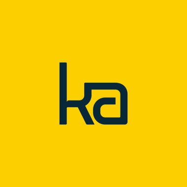 bağlı ka harf logo