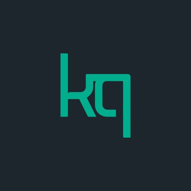 bağlı kq harf logo