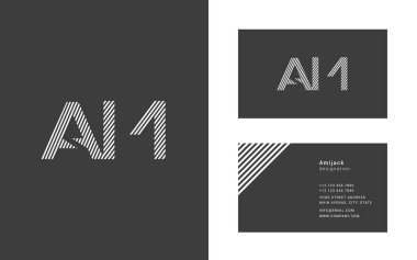 Dar hat mektup A ve M logosu.