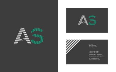 Dar hat mektup A ve S logosu.