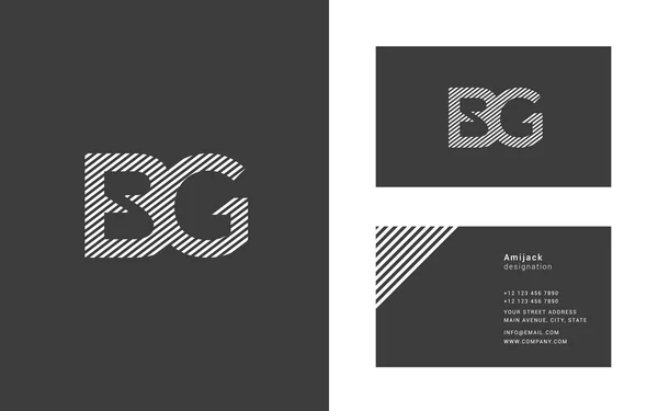 Gekleurde lijn logo Bg — Stockvector