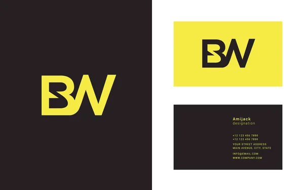 Gezamenlijke logo pictogram Bw — Stockvector