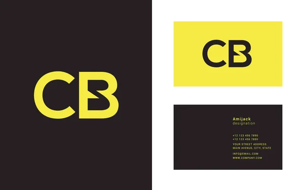 Icône du logo commun Cb — Image vectorielle