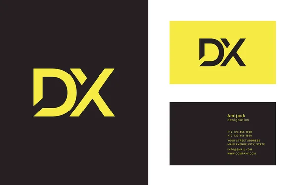 Εικονίδιο με το κοινό λογότυπο Dx — Διανυσματικό Αρχείο