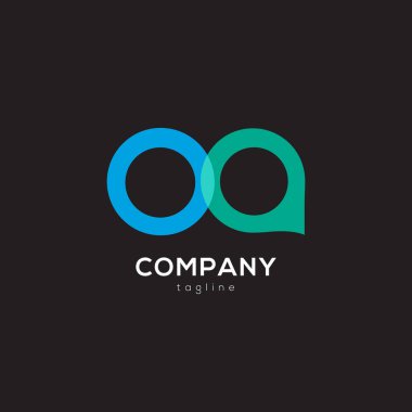 ortak harf logo Oa