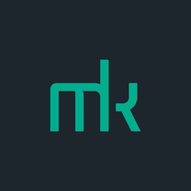Tasarım ortak harf Mk