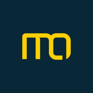 Tasarım ortak harf Mo