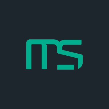 Tasarım ortak harf Ms