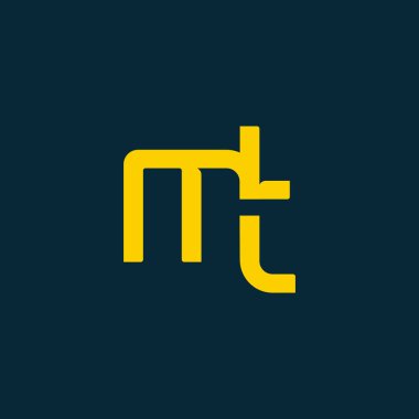 Tasarım ortak harf Mt