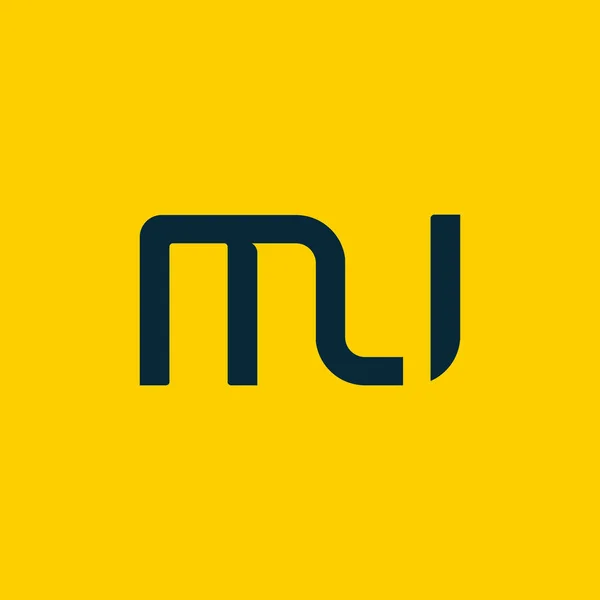 Проектування спільних літер Mu — стоковий вектор