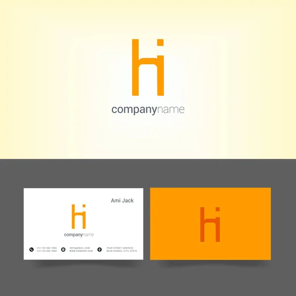 Σχεδιασμός των κοινών γραμμάτων Hi — Διανυσματικό Αρχείο