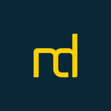 Tasarım ortak harf Nd
