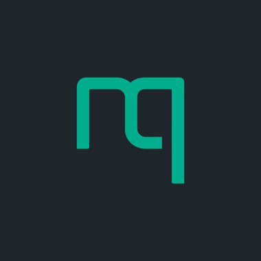 Ortak harf Nq tasarım