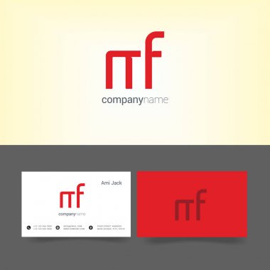 Tasarım ortak harf Mf