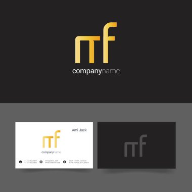 Tasarım ortak harf Mf