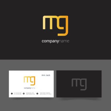 Tasarım ortak harf Mg