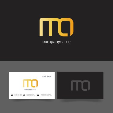 Tasarım ortak harf Mo