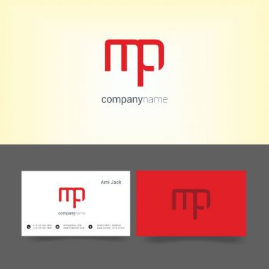 Tasarım ortak harf Mp