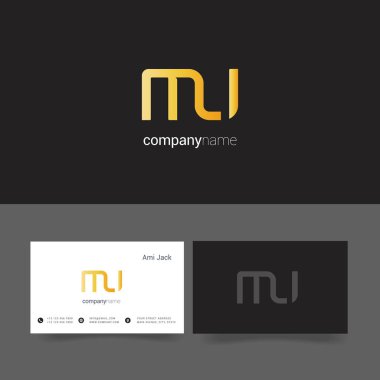 Tasarım ortak harf Mu