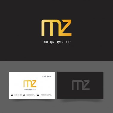 Ortak harf Mz tasarım