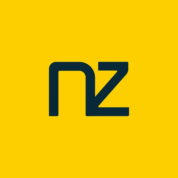 Дизайн спільне листи Nz — стоковий вектор