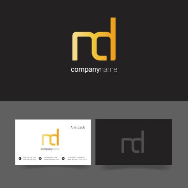 Tasarım ortak harf Nd