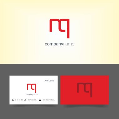 Ortak harf Nq tasarım 