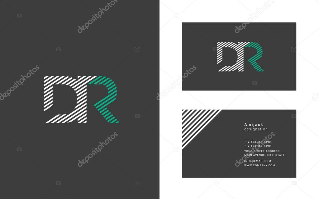 Template for business card