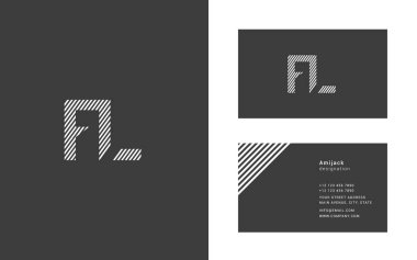 Tasarım ortak harf Fl