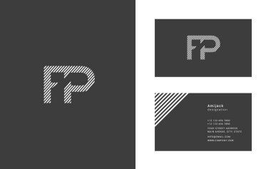 Ortak harf Fp tasarım