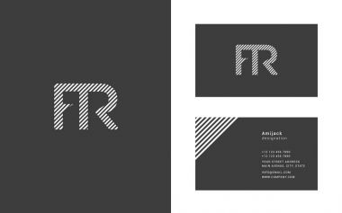 Tasarım ortak harf Fr