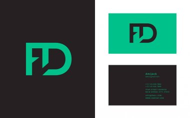 Tasarım ortak harf Fd