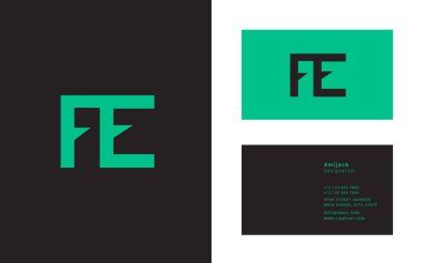 Tasarım ortak harf Fe