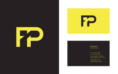 Ortak harf Fp tasarım